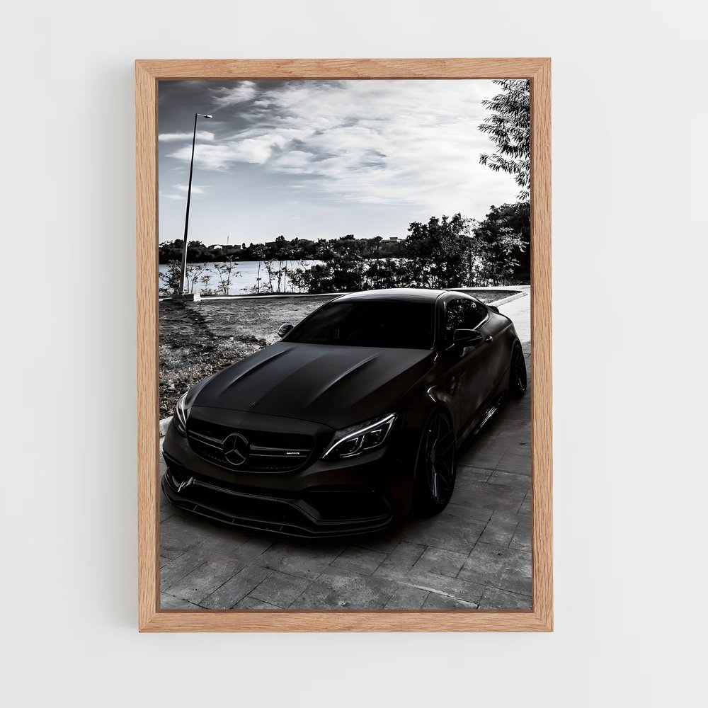 Poster exceptionnel C AMG Coupé – affiche Mercedes (vue 4)